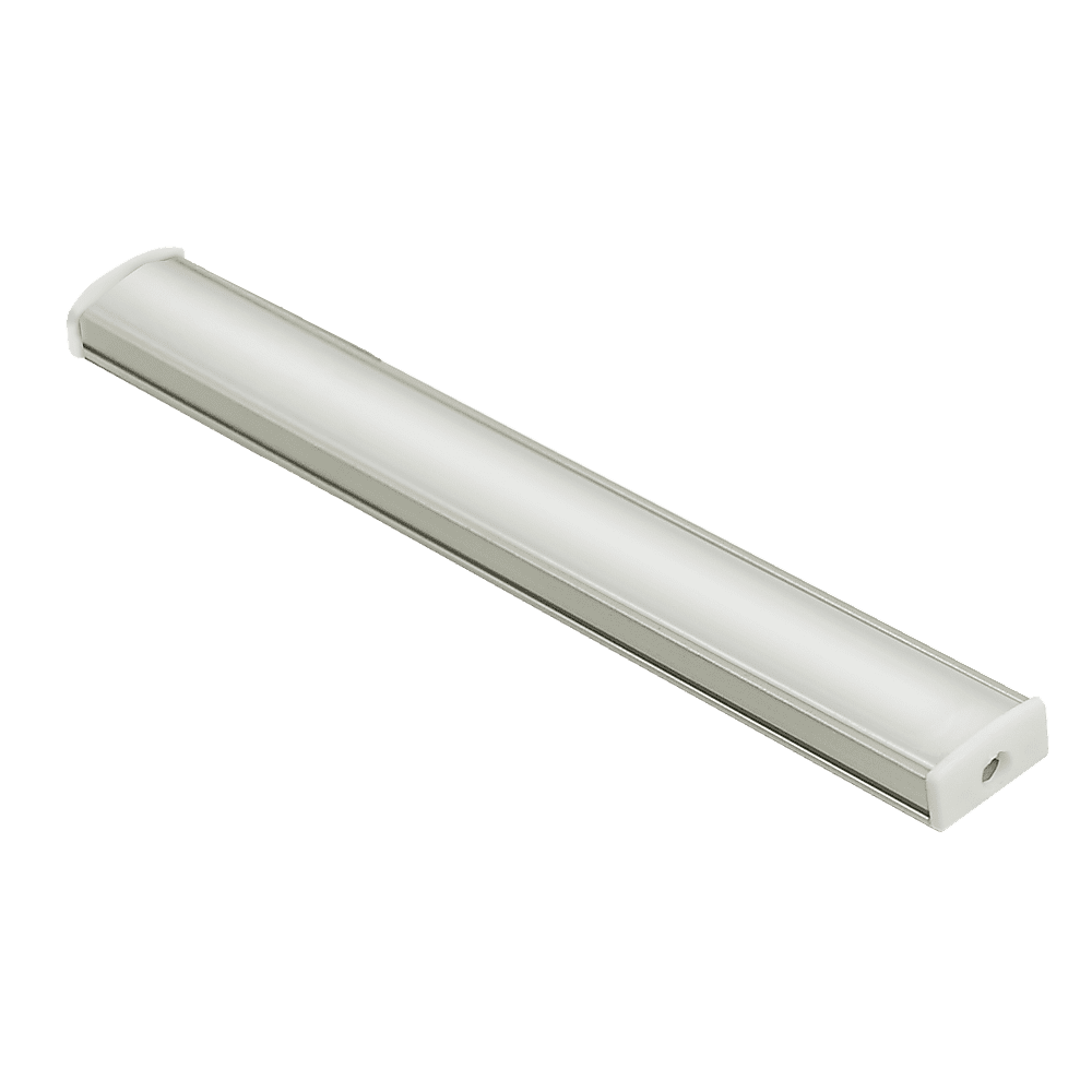 10 Pack 1M Aluminum LED Strip Light Channel Profile for Kitchen Cabinet Lighting - Perfect for Under Cabinet, Shelf, and Staircase Accent Lighting