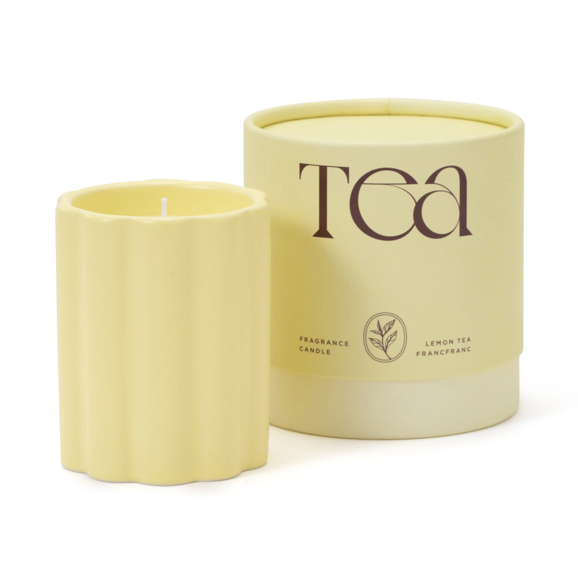Lemon Tea Scented Candle - Aromatherapy Soy Wax Candle for Relaxation & Stress Relief - Perfect for Home, Spa, and Meditation Spaces