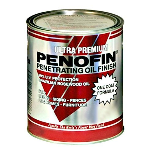 Penofin Clear Red Label Wood Stain & Sealer - 2 Pack (1 Gallon Each) for Decks, Fences & Outdoor Furniture Protection