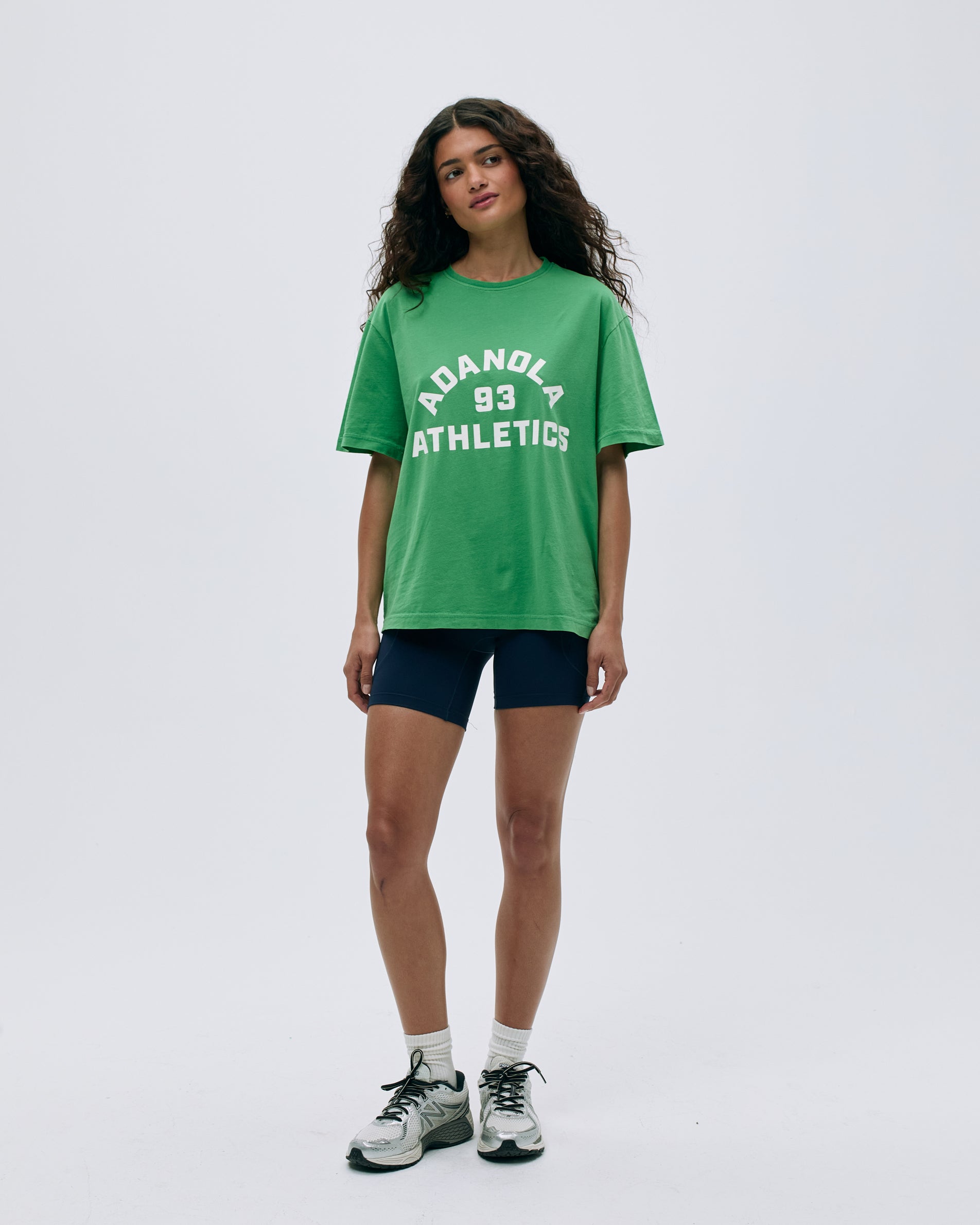 Vintage Wash Lightweight T-Shirt for Women - Soft Cotton Casual Tee in Jade Green | Perfect for Campus, Streetwear & Everyday Outfits