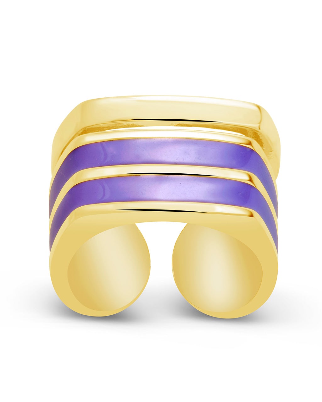 Elegant Saanvi Enamel Ring for Women - Dainty Handmade Jewelry Gift for Her - Perfect for Valentine's Day, Anniversary & Special Occasions