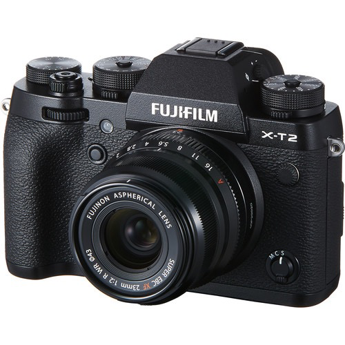 FUJINON XF 23mm F2 R WR Black Lens - Fast Aperture Prime Lens for Fujifilm X-Mount Cameras | Perfect for Street, Travel & Portrait Photography