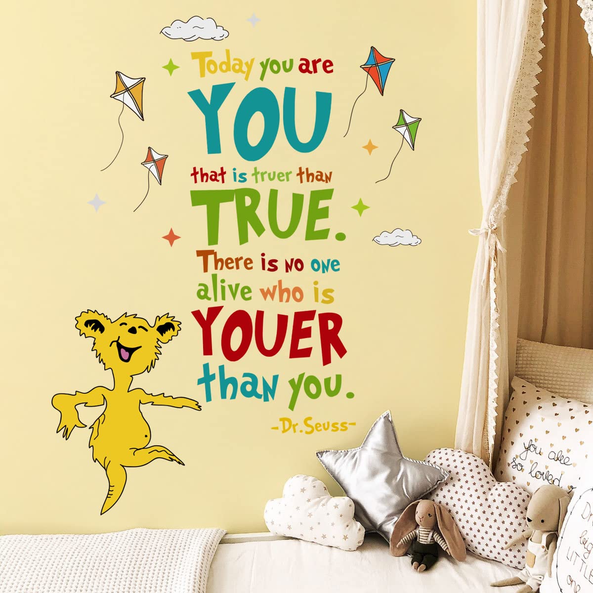 Inspirational Wall Decals for Kids & Teens - Motivational Quote Stickers, Removable Learning Decor for Bedroom, Nursery & Classroom - Peel & Stick Wall Art for Positive Education & Home Decor