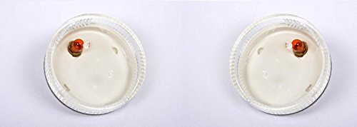 Genuine Clear Side Marker Lights White - 2pcs Left or Right Compatible with BMW Z4 E85 E86 (2002-2008) - Enhance Visibility & Style for Night Driving & Car Customization
