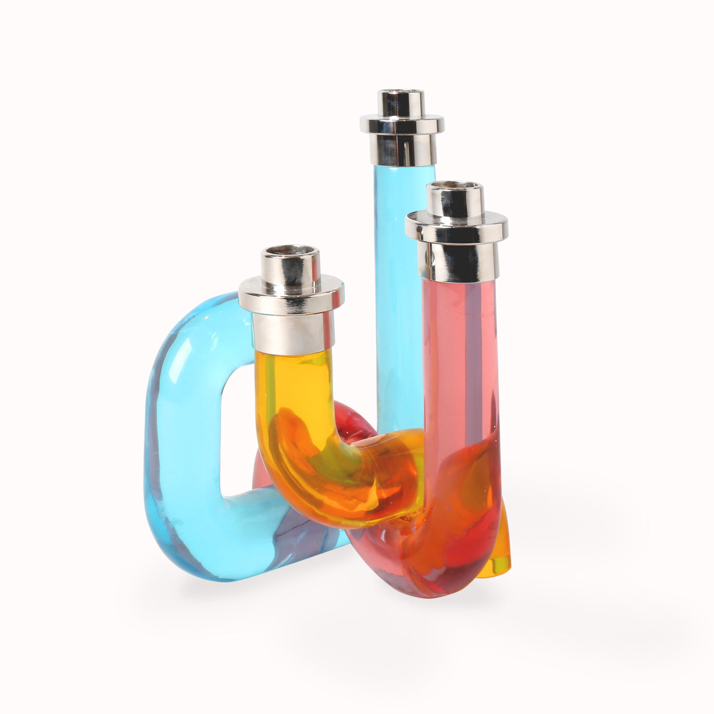 Modern Acrylic Candle Holder - Elegant Home Decor for Dining Table, Wedding Centerpiece & Romantic Ambiance Lighting