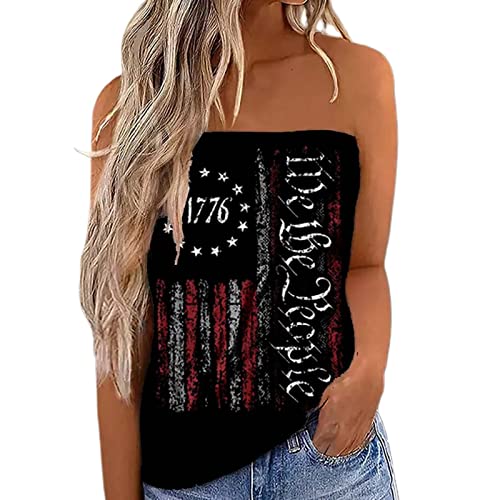 American Flag Black