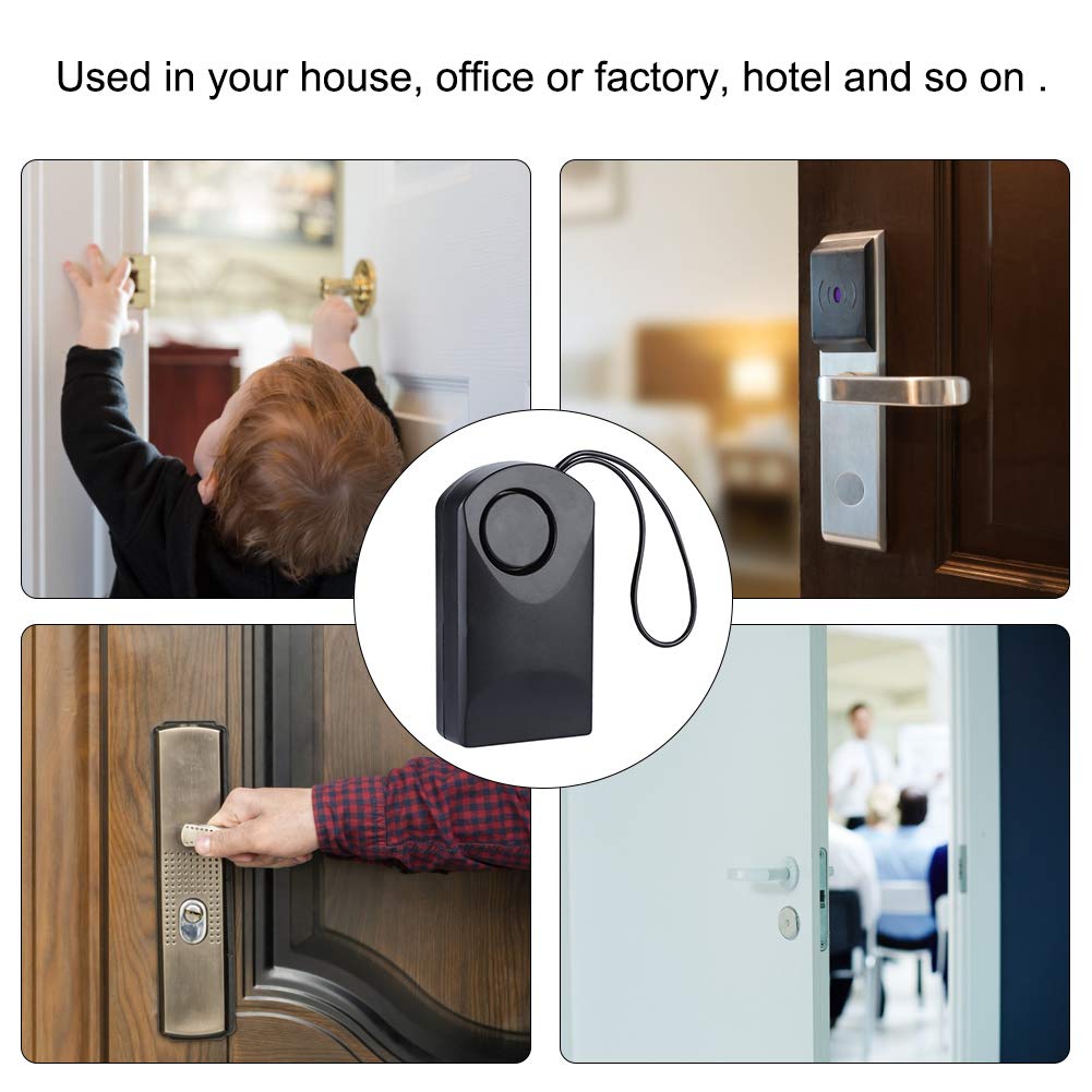 Portable Door Alarm 120dB - Anti-Theft Security Sensor for Home & Office Safety