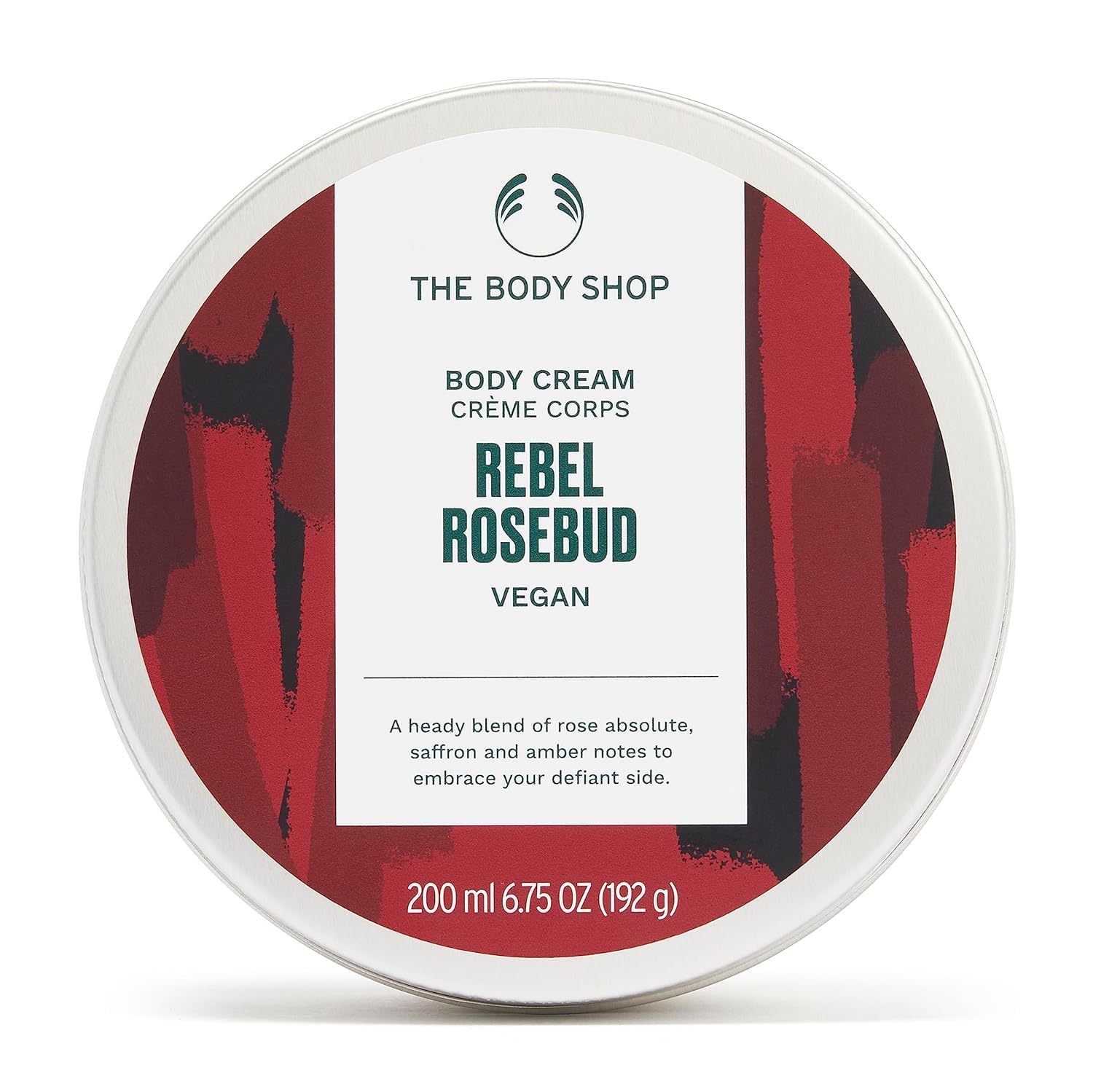 Rebel Rosebud Body Cream by The Body Shop - 200ML | Hydrating & Nourishing Moisturizer for Soft, Smooth Skin | Perfect for Daily Use & Gift Giving