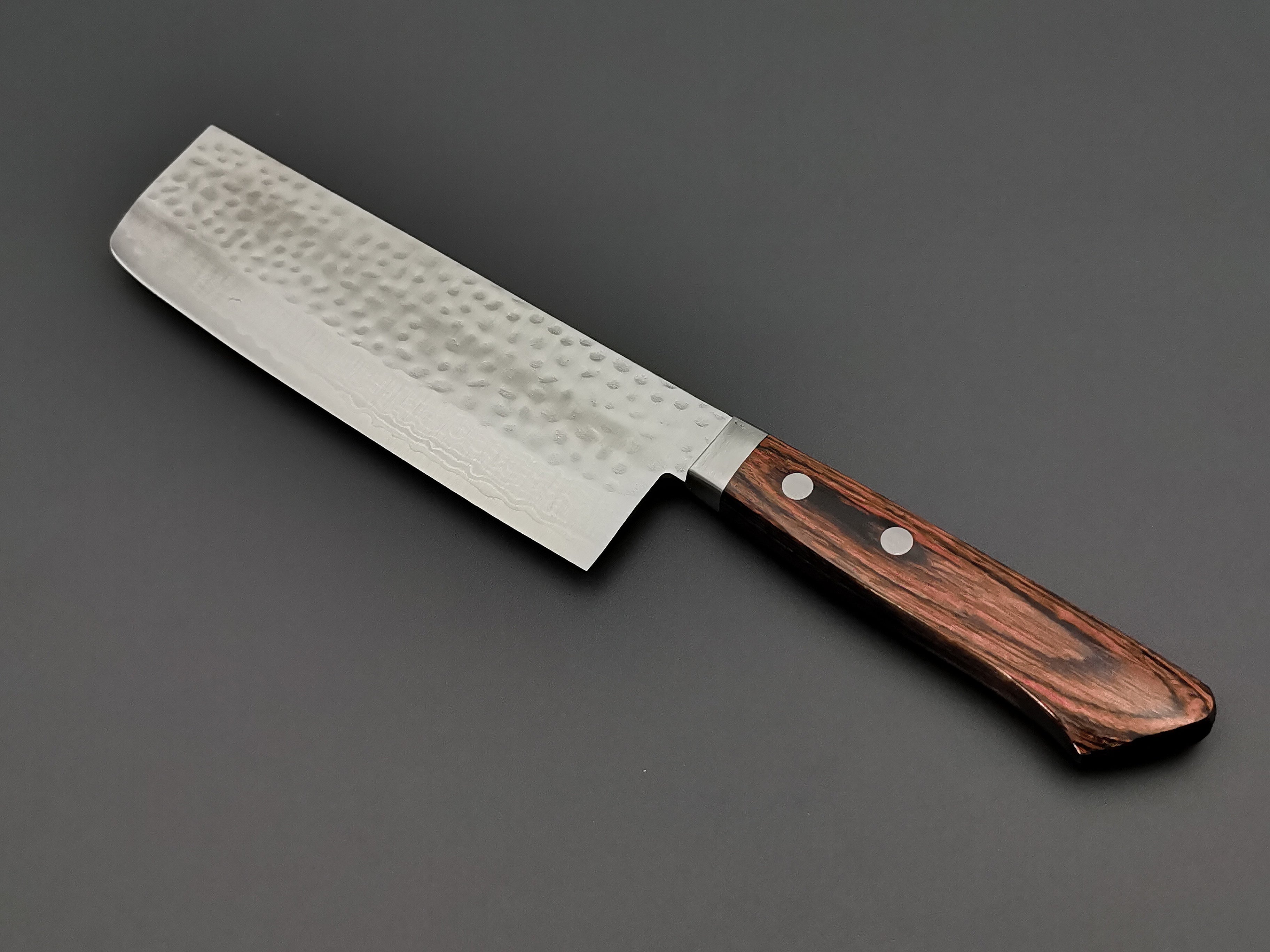 Masutani Hamono V10 Nakiri Knife - High Carbon Steel Japanese Vegetable Knife for Professional Chefs & Home Cooking - Perfect for Slicing, Dicing & Chopping Vegetables