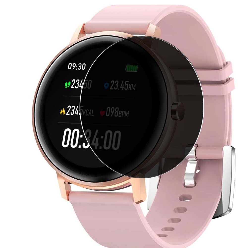 Anti-Spy Privacy Screen Protector for Sysmarts TS09 Smart Watch - TPU Film Guard (Not Tempered Glass) - Prevent Shoulder Surfing & Protect Data in Public Places