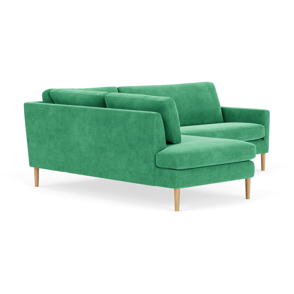Astha Fabric Left Corner Sofa - Modern L-Shaped Sectional Couch for Living Room, Lounge & Small Spaces | Comfortable Home Furniture for Relaxing & Entertaining