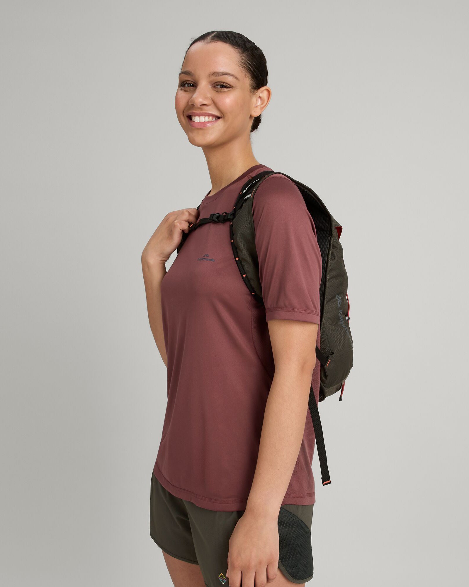 Veos 5L Trail Running Hydration Pack - Lightweight & Durable for Hiking, Marathon & Outdoor Adventures - Dark Moss Color