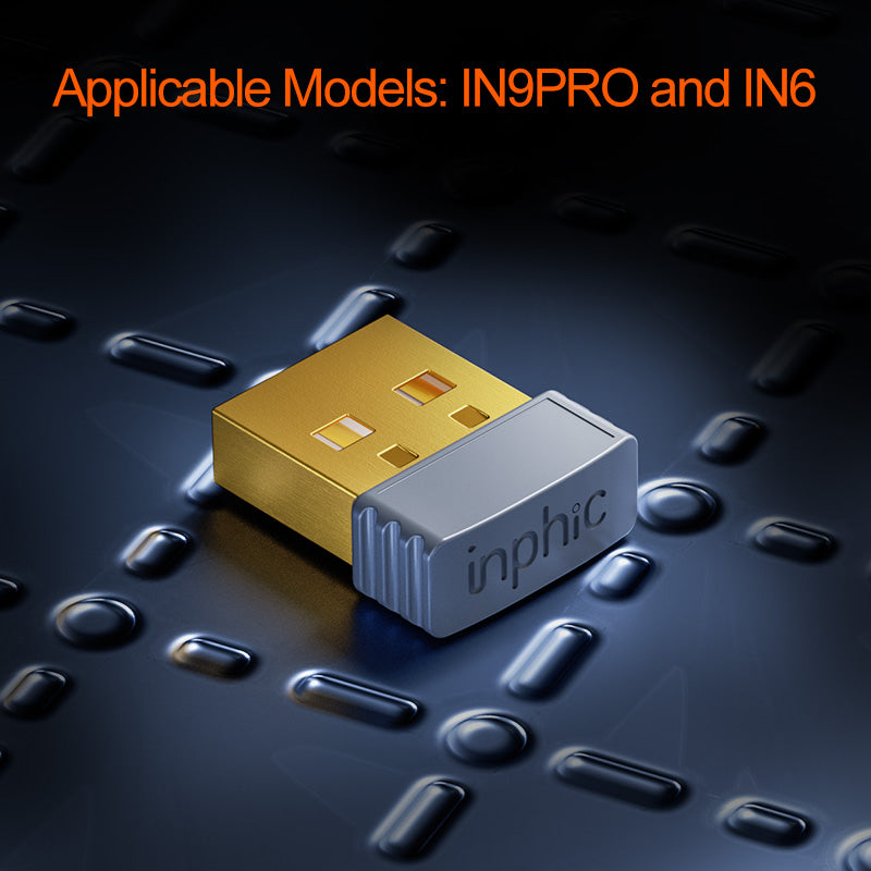 Inphic® 8K Wireless Gaming Mouse Receiver for IN6 & IN9 PRO - Ultra-Low Latency for Competitive Gaming & Esports