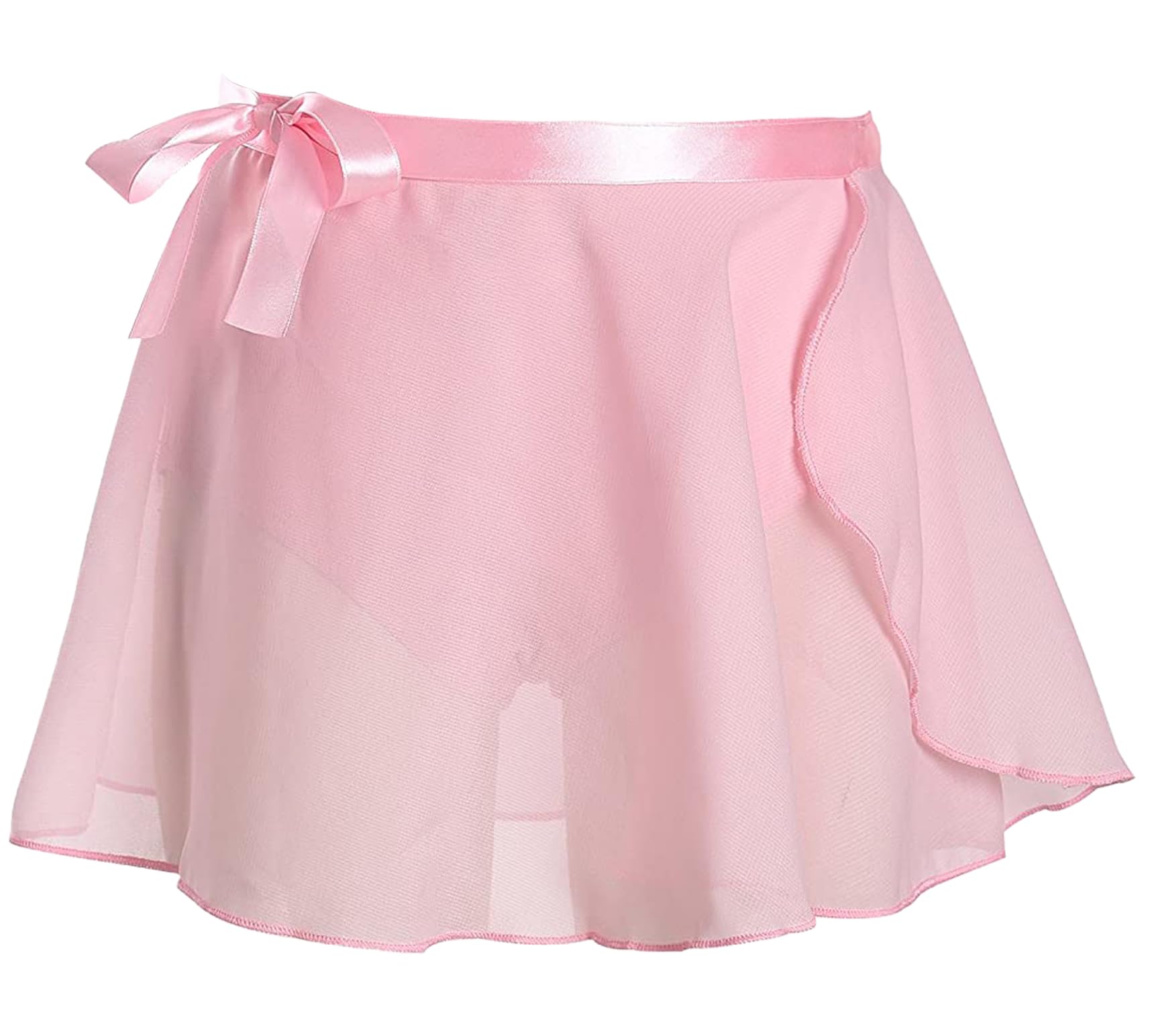 WYHDY Girls Ballet Dance Skirt & Leotard Set - Sparkly Chiffon Wrap Skirt with Pull-On Design for Toddlers & Kids | Perfect for Ballet Class, Recitals & Dance Performances