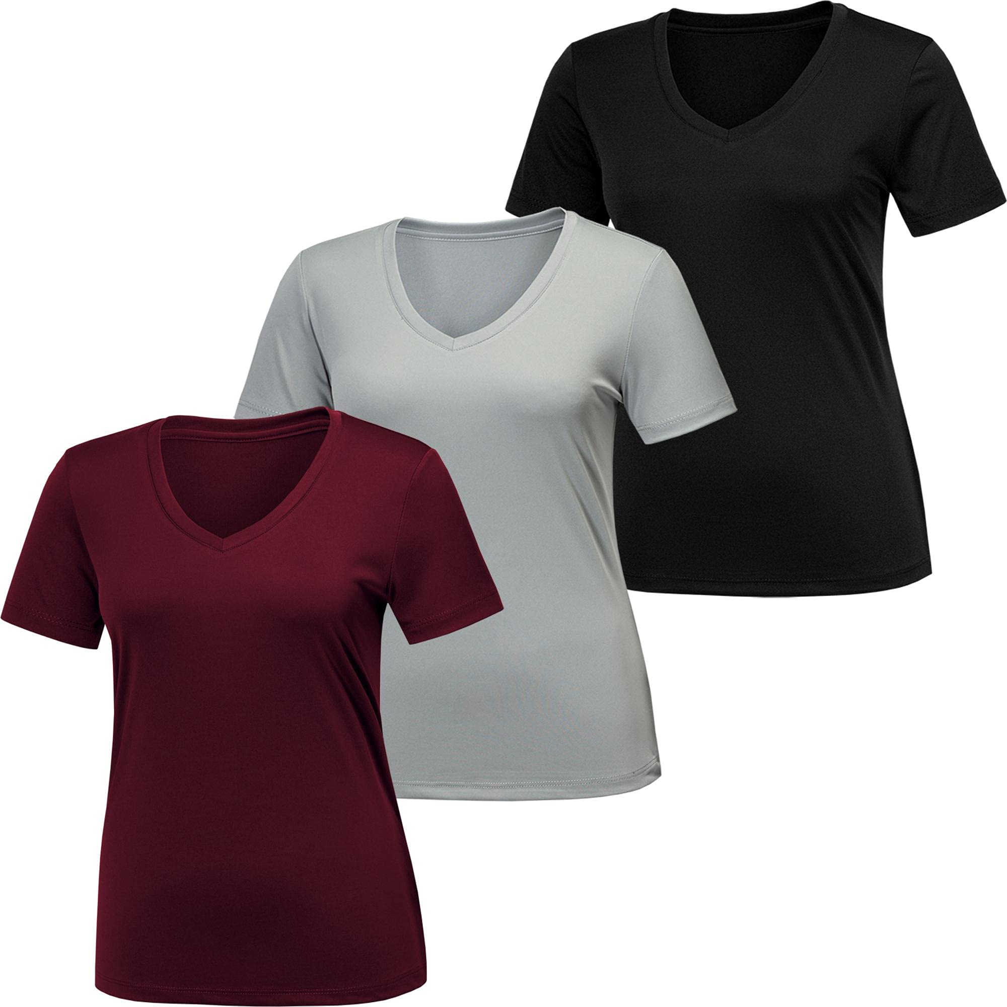 BALENNZ Women's Workout Shirts - Moisture Wicking Quick Dry Athletic T-Shirts for Gym, Running & Yoga | Performance Activewear for Women