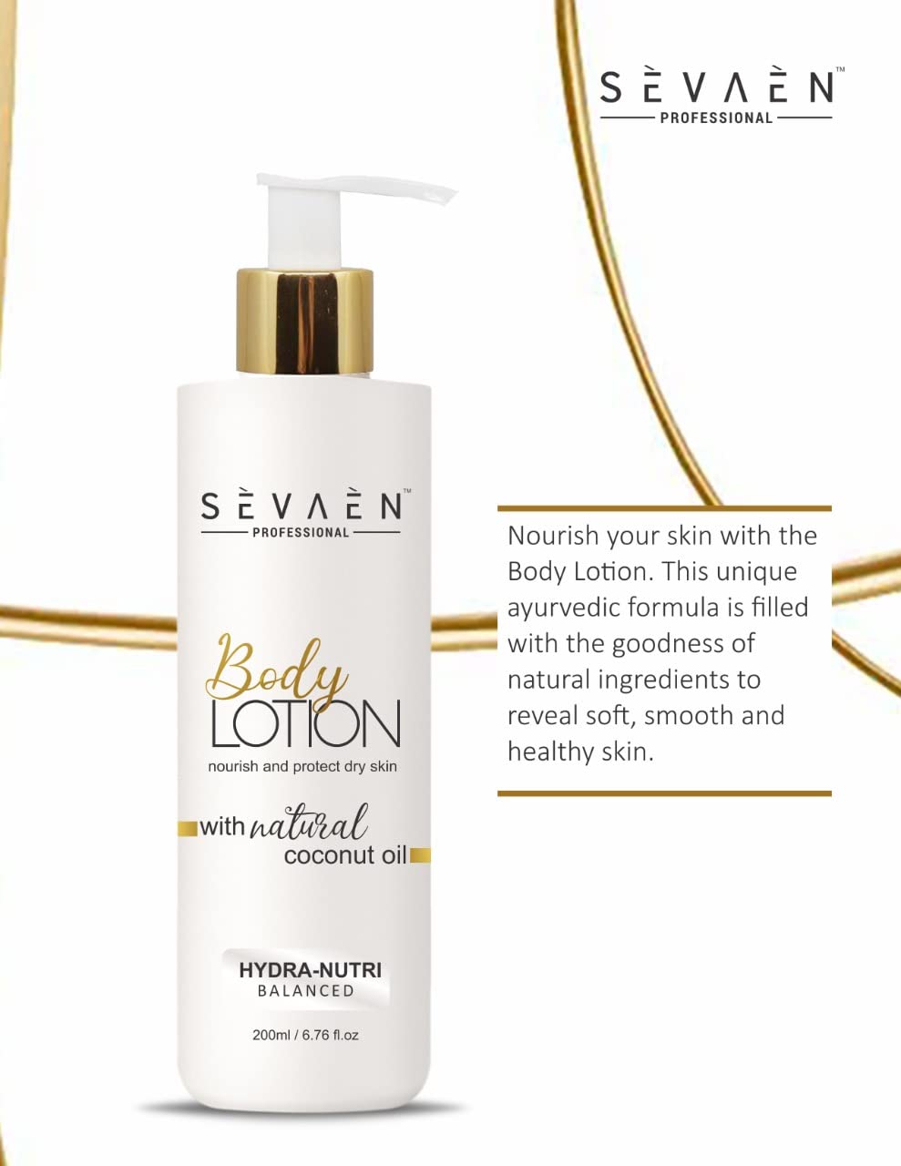 Deep Hydrating Body Lotion for Dry Skin - Non-Greasy Moisturizer with Natural Oils for Soft, Glowing Skin - Men & Women 200ml - Perfect for Daily Use After Shower or Before Bed
