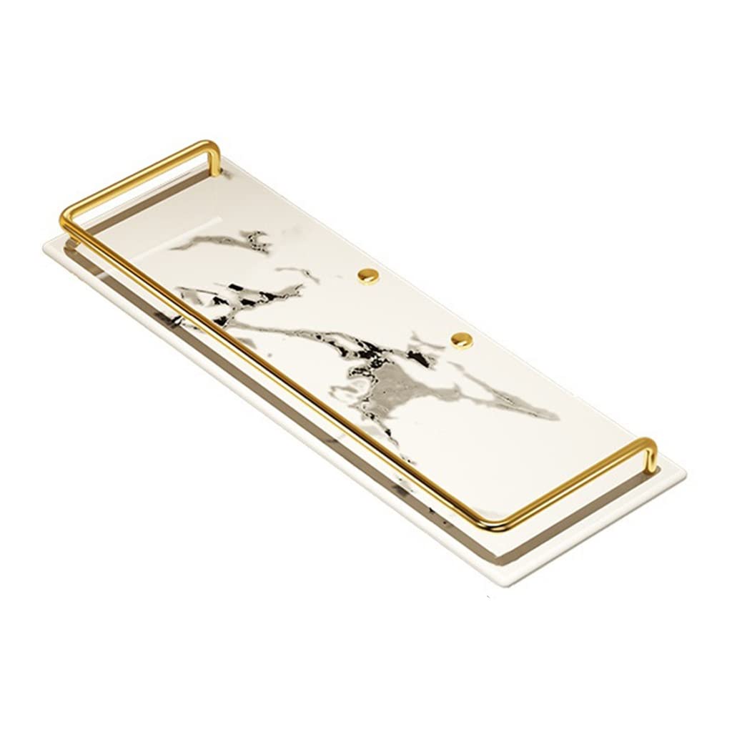 Luxury Wall-Mounted Bathroom Rack - Space Saving Towel Storage for Small Bathrooms