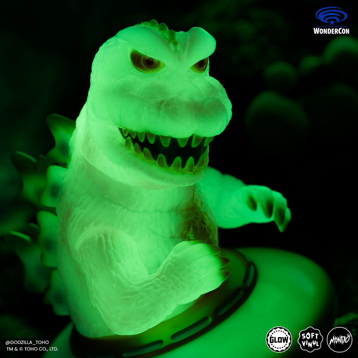 Godzilla UFO Soft Vinyl Figure - Cherry Blossom Limited Edition Collectible Toy for Anime Fans | Perfect for Display, Gifts & Pop Culture Collections