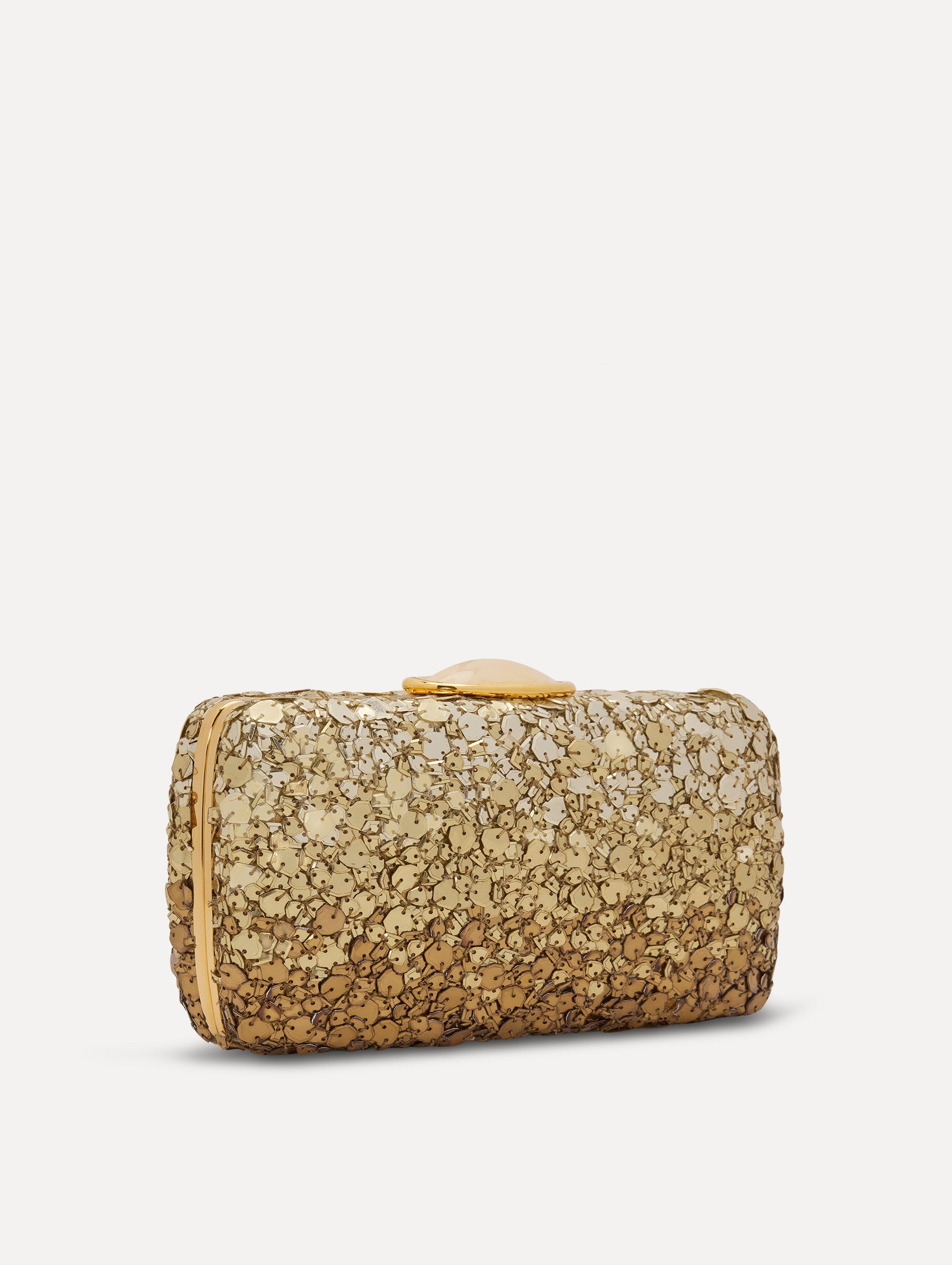 Sparkly Mosaic Sequin Minaudière Clutch Bag for Women - Elegant Evening Party, Wedding, Prom & Special Occasions