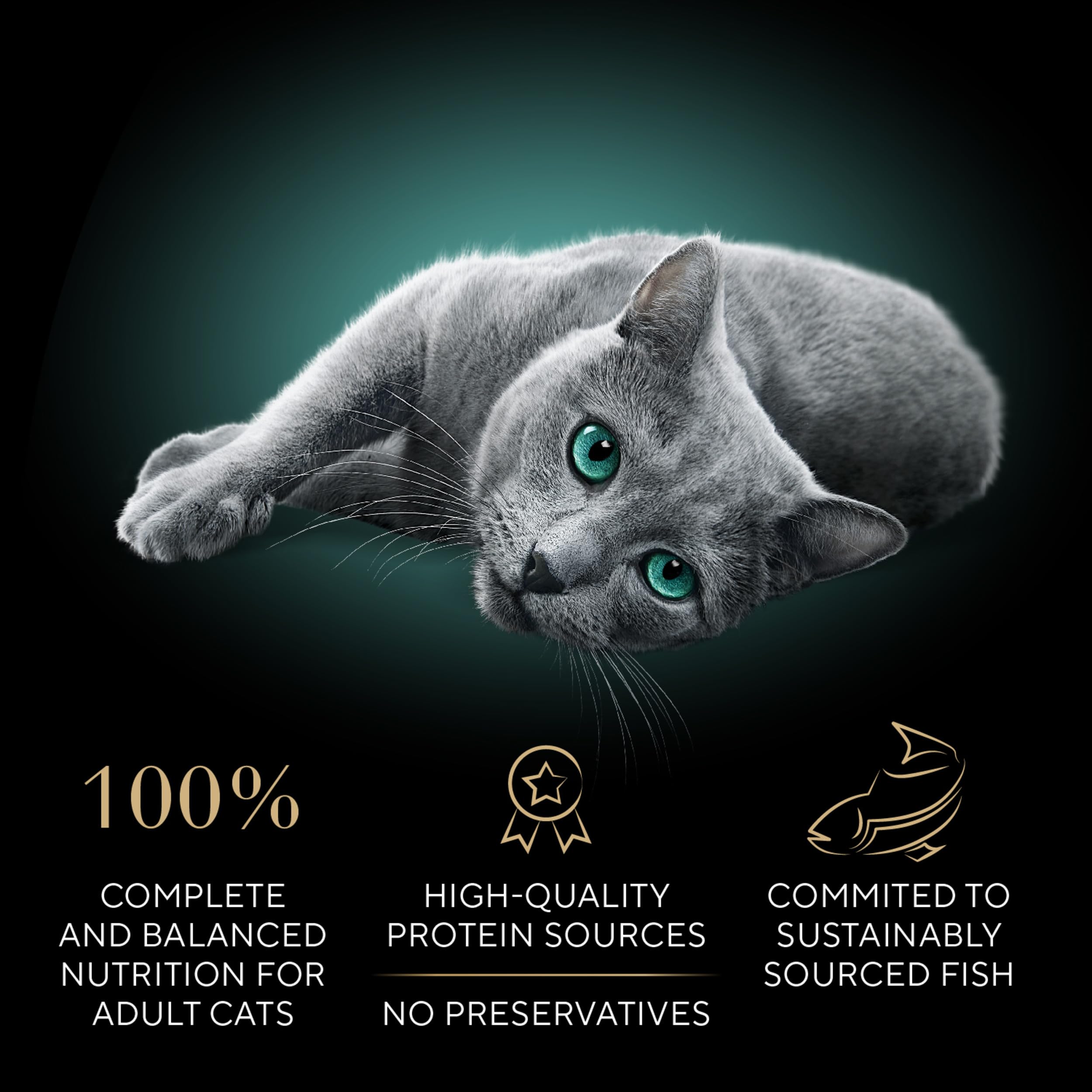 Sheba Perfect Portions Wet Cat Food - Sustainable Salmon in Gravy, 2.6 oz Twin-Pack (24 Trays, 48 Servings) | Delicious & Nutritious Meal for Adult Cats | Perfect for Daily Feeding & Special Treats