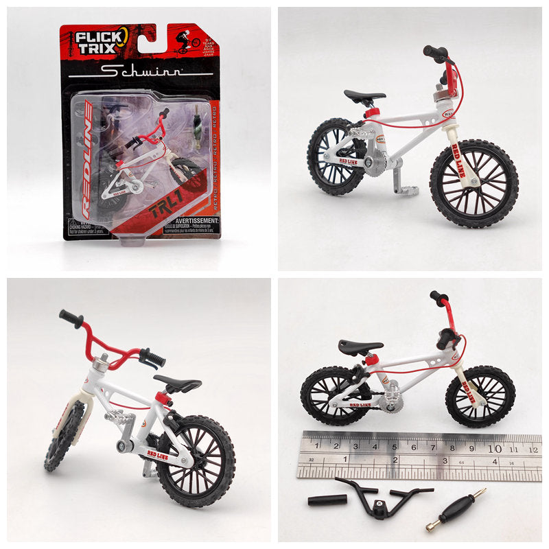 Premium Diecast Finger Bike FLICK TRIX - Miniature BMX Toy Bicycle Model for Kids & Collectors - Perfect Gift for Birthday, Party Favors & Desk Decor
