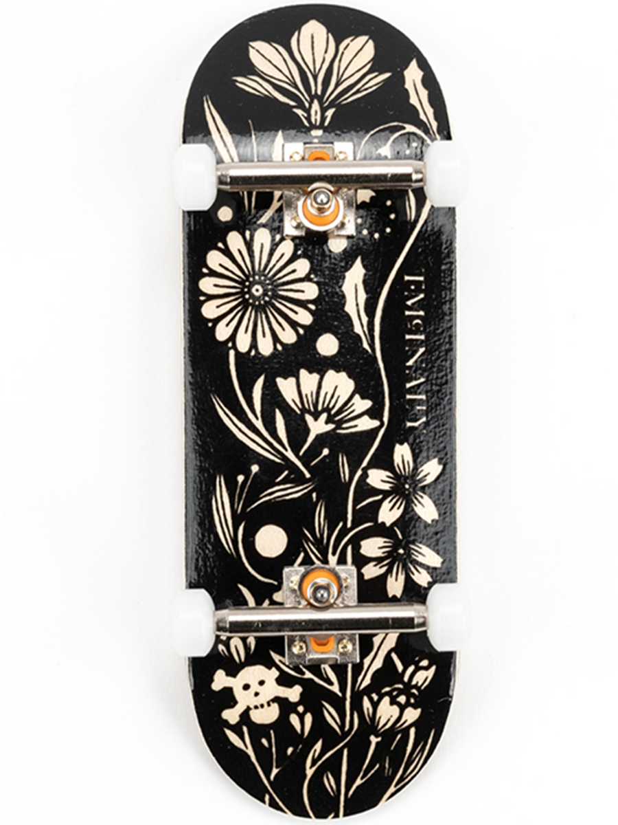 Blackriver 7 Ply Fingerboard Complete - Tom McInally 2022 Pro Model | Professional Mini Skateboard for Finger Tricks & Skate Training | Perfect for Indoor Practice, Skate Park Simulation & Collectors