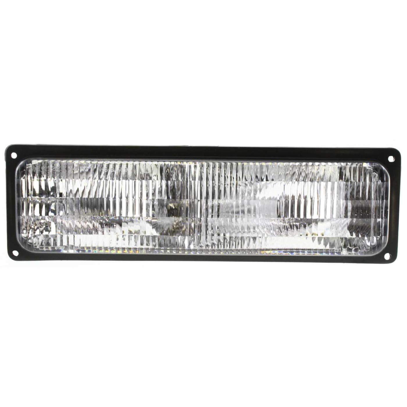 Replacement MyParts Headlights Headlamps & Parking Corner Signal Light Set Compatible with Chevy GMC Truck - Perfect for Night Driving & Off-Road Adventures