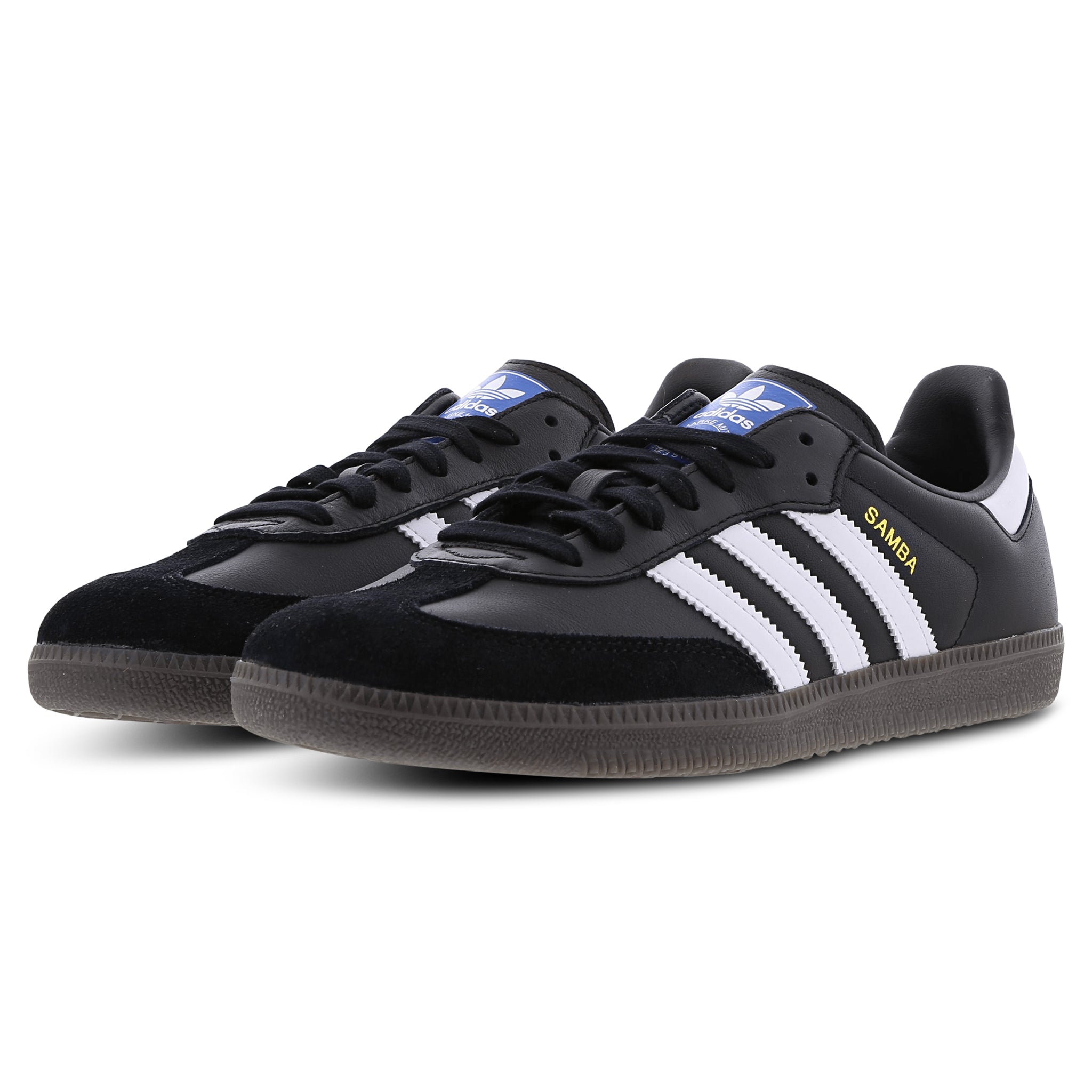 Adidas Samba OG Sneakers - Black & White Gum Sole Classic Lifestyle Shoes for Men & Women | Perfect for Casual Wear, Street Style & Everyday Comfort