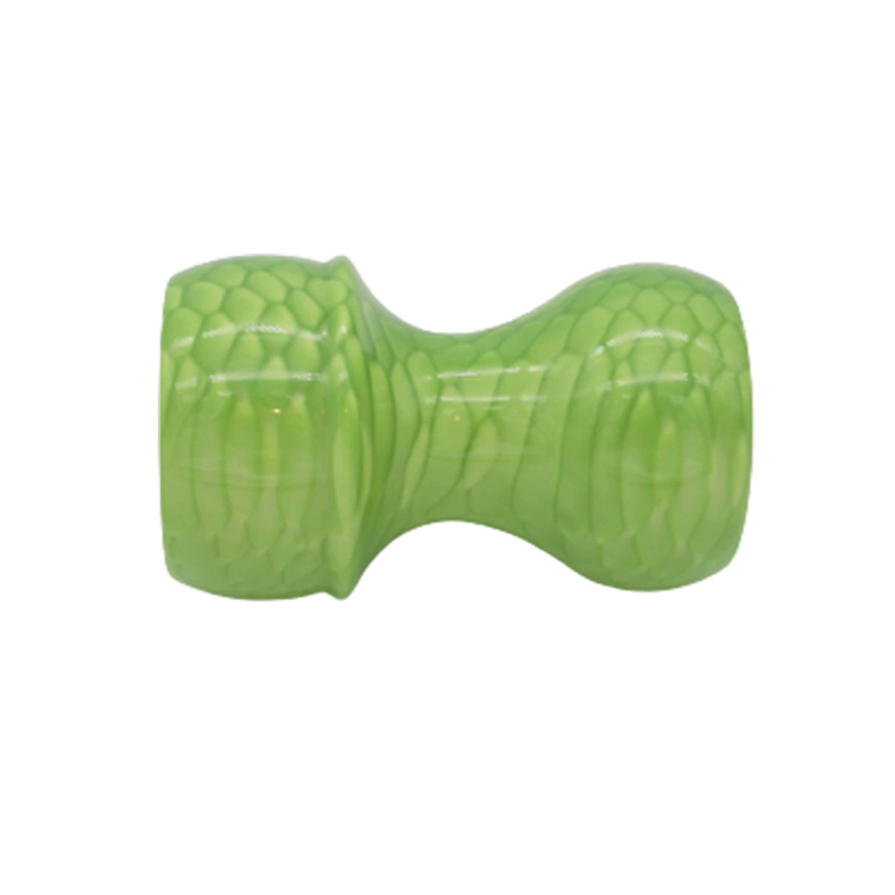Premium Green Snakeskin Shaving Brush Handle - Handcrafted for 28mm & 30mm Knots - Luxury Wet Shaving & Grooming Gift for Men