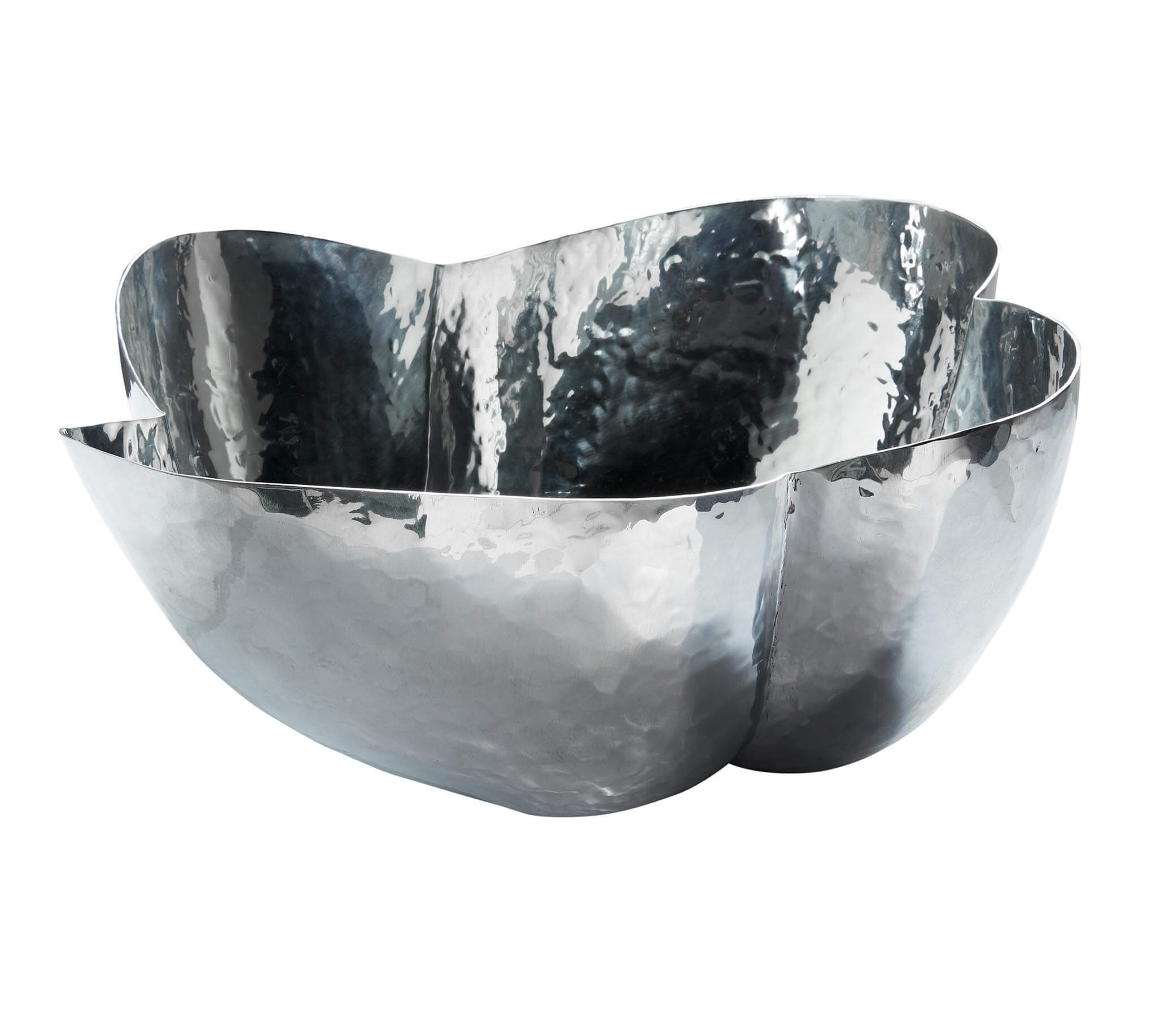 TOM DIXON Cloud Bowl Aluminum Ice Bucket - Modern Wine Chiller & Cocktail Serving Bowl for Home Bar, Parties & Wedding Decor