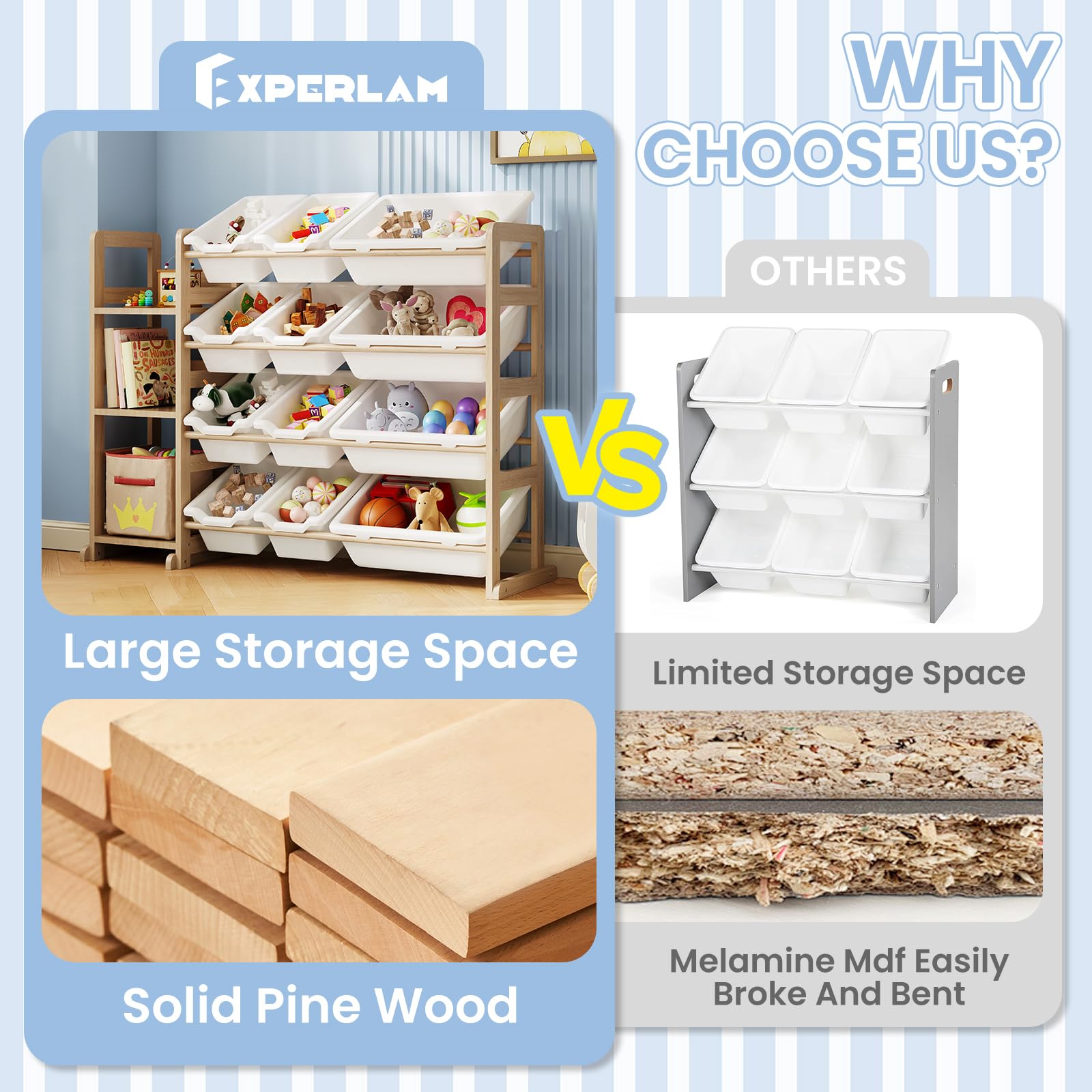 **3-Shelf Toy Storage Organizer with 12 Bins & Bookshelf - Kids Room, Playroom, Bedroom & Nursery Organization - White**    *(Perfect for organizing toys, books, and essentials in children's rooms, playrooms, and nurseries.)*