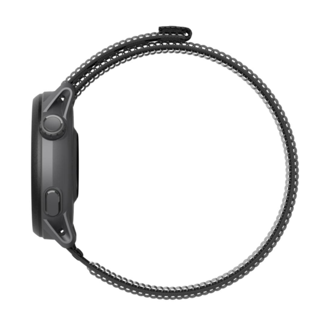 Coros Pace 3 Multisport GPS Watch with Nylon Band - Heart Rate Monitor, Running, Cycling & Swimming Tracker - Perfect for Athletes & Outdoor Adventures