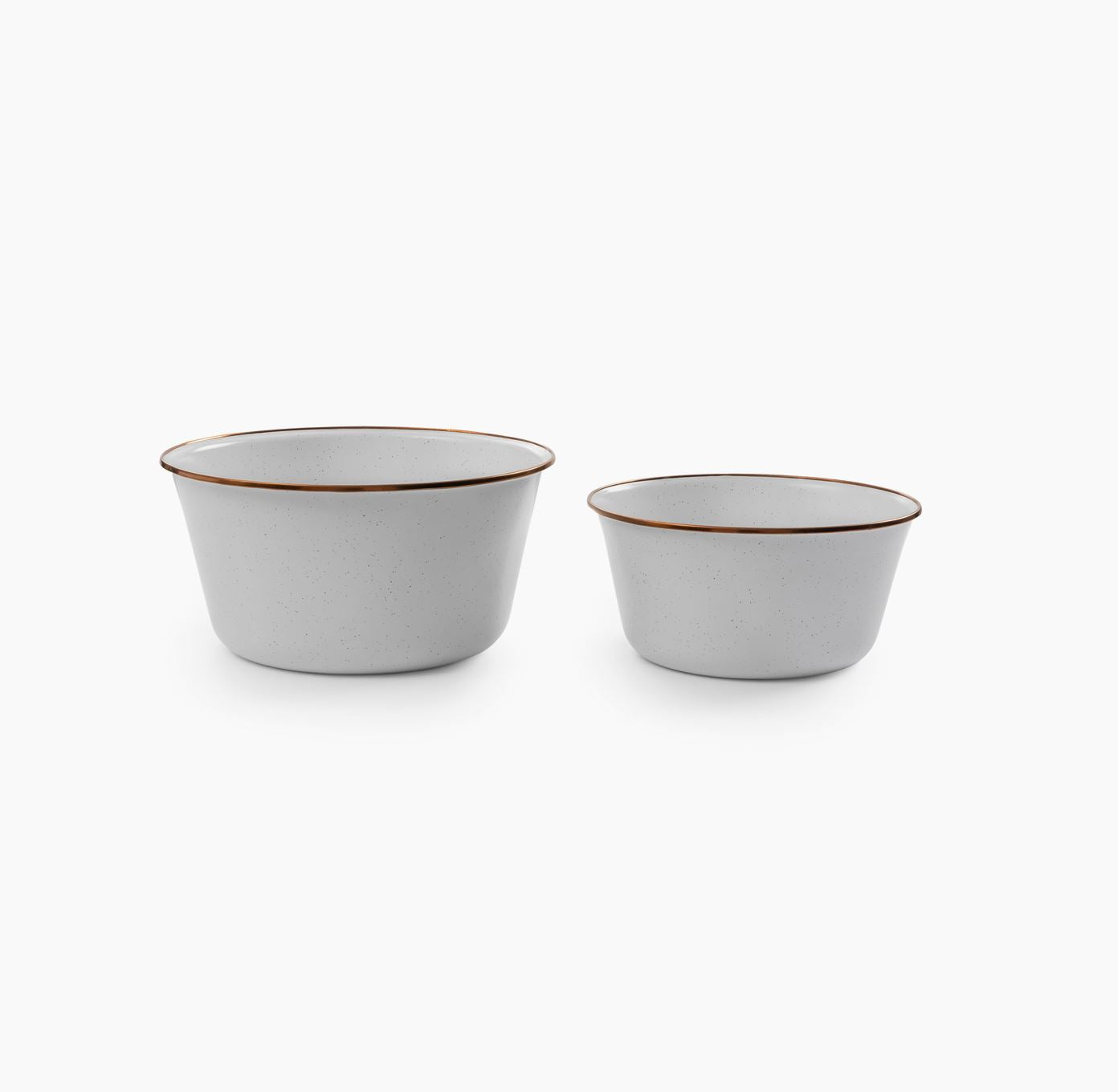 Premium Enamel Mixing Bowl Set - 3-Piece Stainless Steel Kitchen Mixing Bowls for Baking, Cooking & Food Prep - Durable & Lightweight for Home & Professional Use