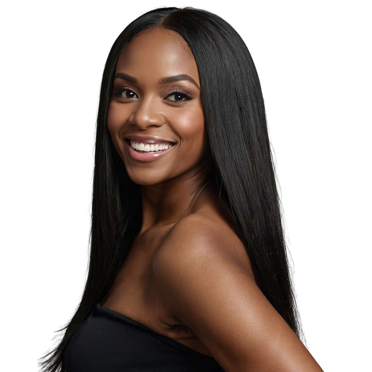 100% Vietnamese Raw Straight Human Hair Extensions - Natural & Unprocessed Hair Bundles for Weaving, Styling & Salon Use