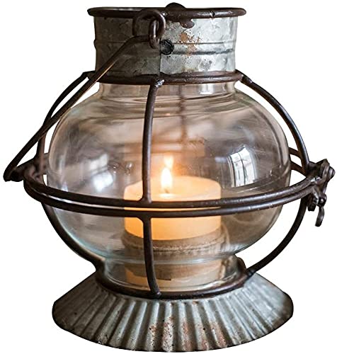 Vintage Wrought Iron Candlestick Holder - Windproof Lantern Candle Stand for Home, Wedding, Christmas Party Decor - Elegant Table Centerpiece for Romantic Dinners & Holiday Celebrations