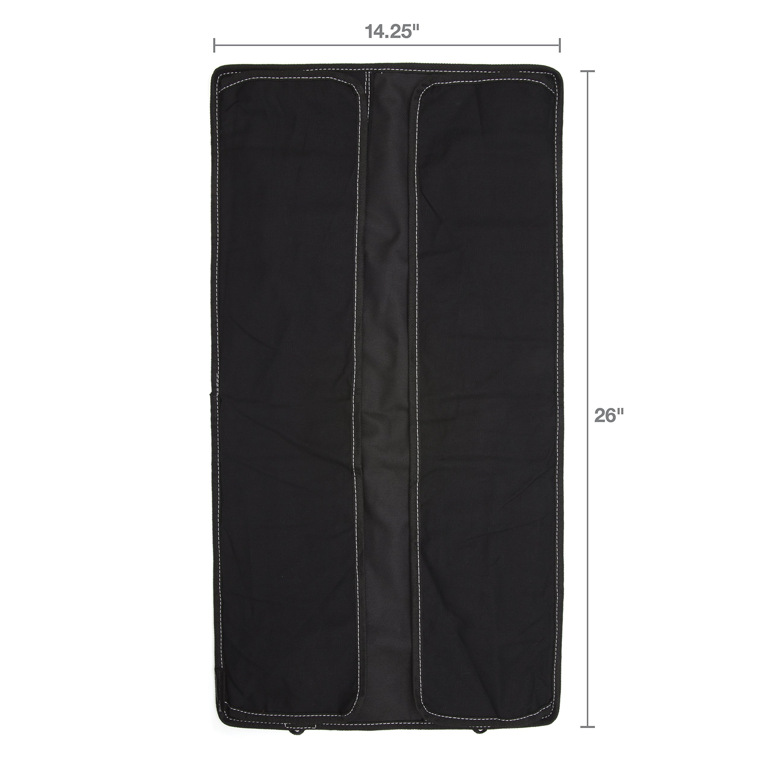 Dickies 23-Pocket Large Wrench & Screwdriver Organizer Roll - Durable Canvas Tool Roll for Mechanics (26