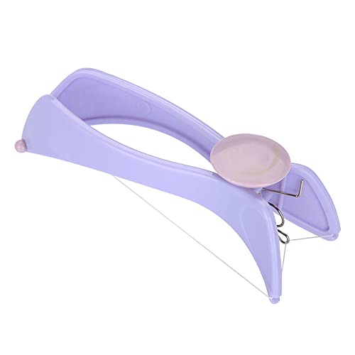 Portable Purple Facial Hair Epilator for Women - Painless Hair Threading Remover, Ideal Gift for Smooth Skin (Blister Pack) | Perfect for Eyebrows, Upper Lip & Chin Hair Removal at Home or Travel