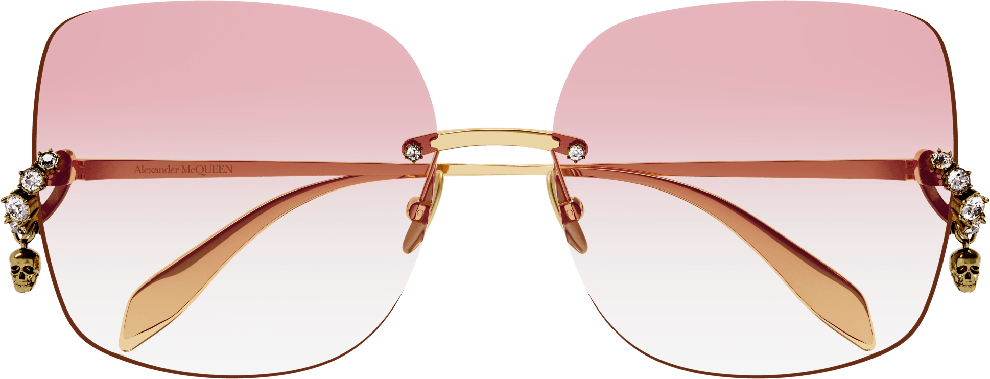 Alexander McQueen AM0390S Sunglasses - Luxury Designer Shades for Men & Women | Perfect for Outdoor Activities, Travel & Fashion Statements