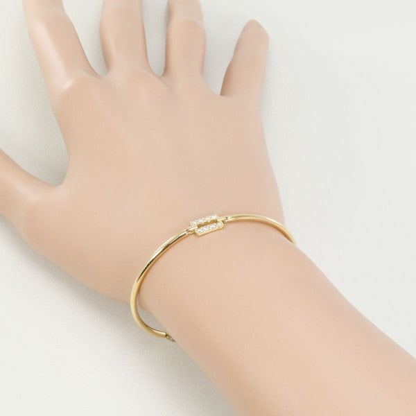 18K Yellow Gold Diamond Bracelet for Women - Elegant Tennis Bracelet with Real Diamonds - Perfect for Weddings, Anniversaries & Special Occasions