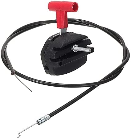 Lawn Mower Throttle Control Cable & Switch Lever Kit - Compatible with Garden Tools & Riding Mowers | Perfect for Lawn Maintenance & Yard Care