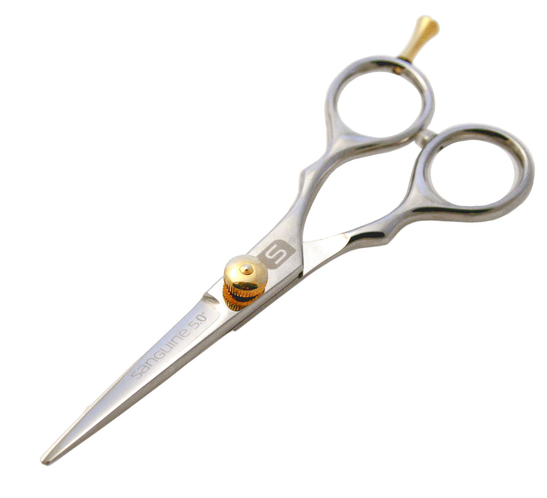 Professional Mustache & Beard Scissors - Ultra Sharp Stainless Steel Trimming Shears for Men's Grooming - Perfect for Barbershops, Home Use & Travel