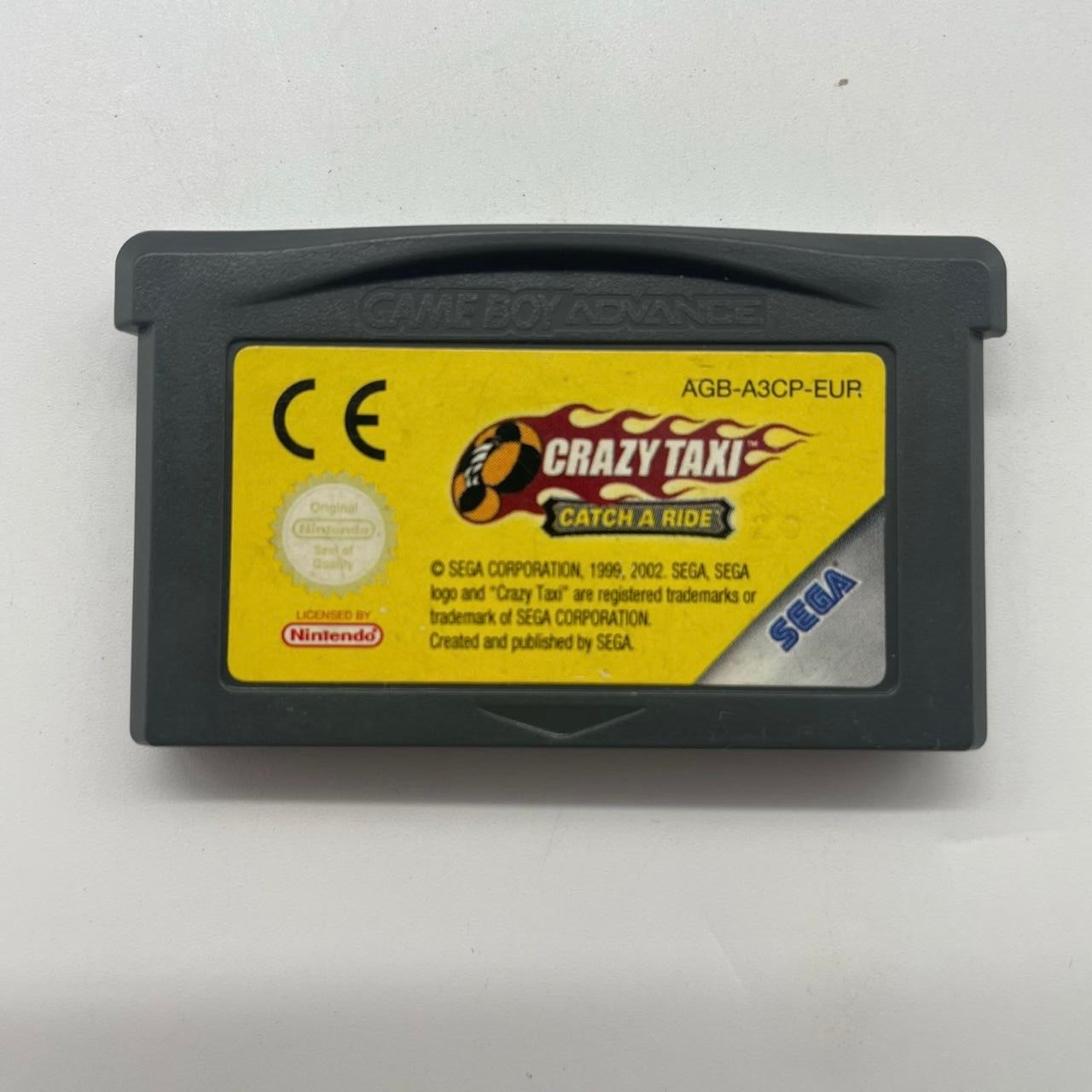 Crazy Taxi: Catch A Ride - Nintendo Gameboy Advance (GBA) Game Cartridge - Classic Racing Game for Retro Gaming Enthusiasts & Collectors