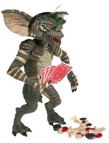 NECA Gremlins Poker Player Action Figure - Collectible Movie Character Toy for Display & Gifts | Perfect for Fans & Collectors
