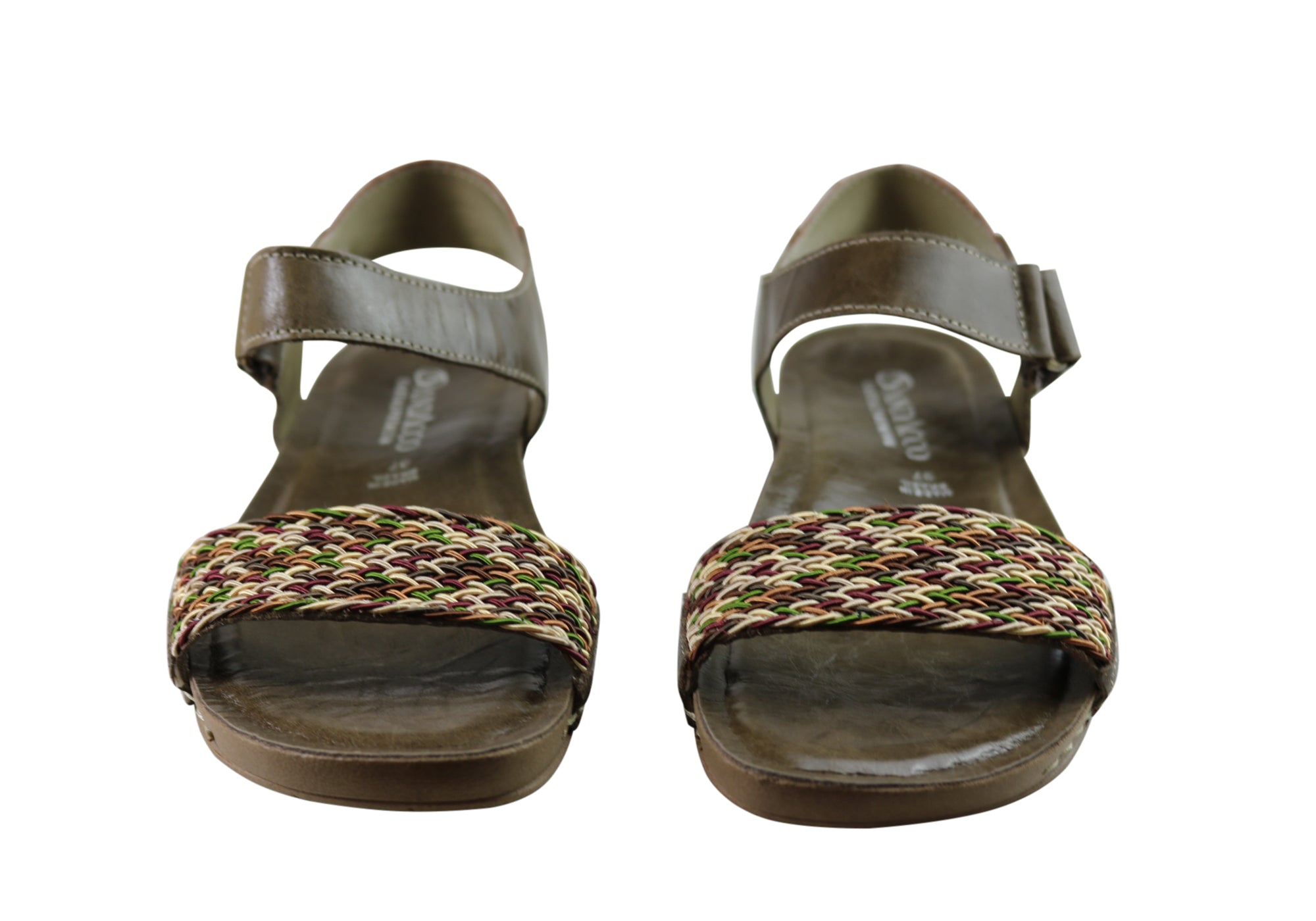 Andacco Abel Women's Comfortable Brazilian Leather Sandals - Stylish Summer Casual Footwear for Beach, Vacation & Everyday Wear