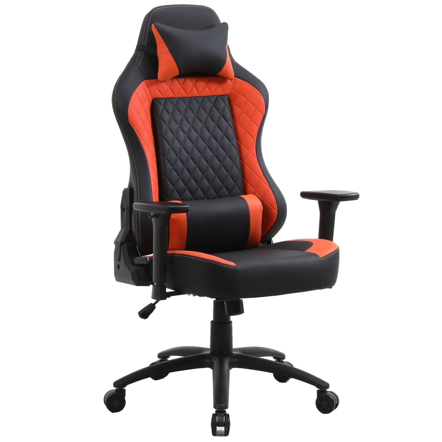 PRO X Series 0125 Ergonomic Gaming Chair - Black & Orange - High Back Racing Style for PC & Console Gamers - Perfect for Esports, Streaming & Home Office