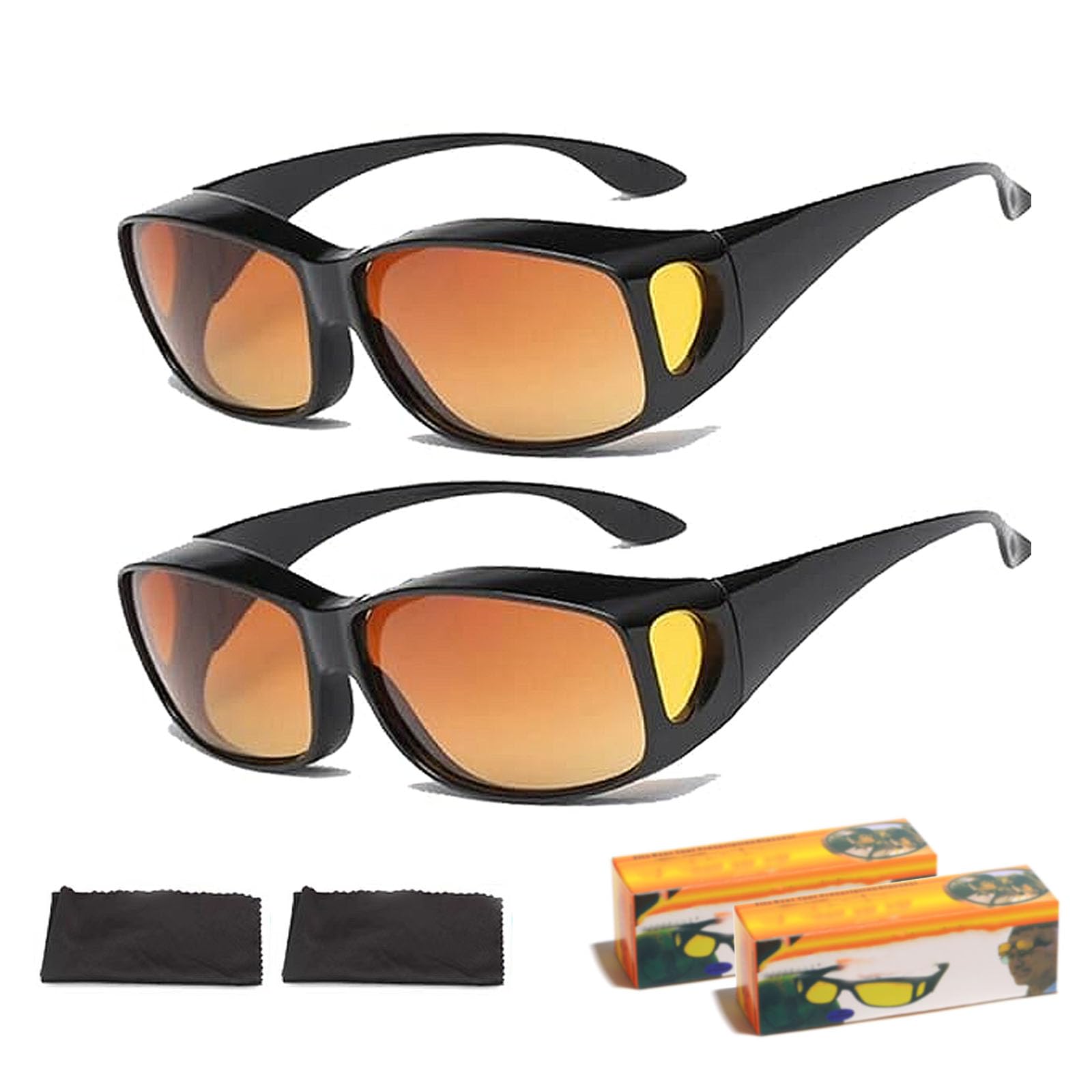 Fanyil Night Vision Glasses for Driving - Men & Women