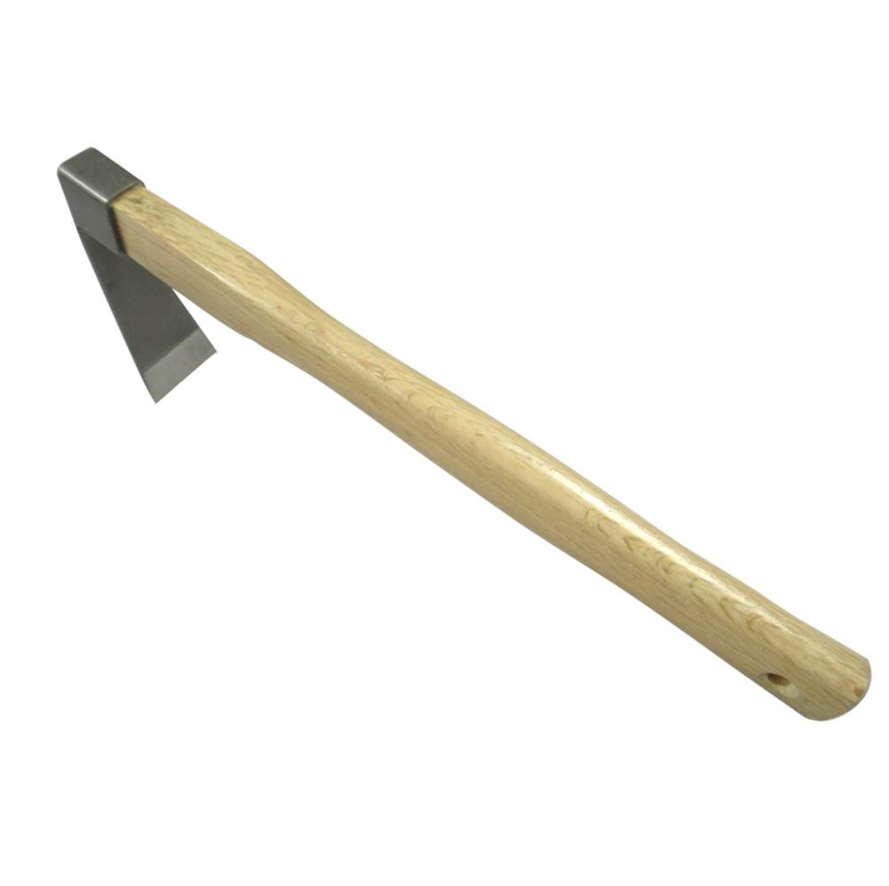 Premium Forged Steel Garden Hoe - Heavy Duty Digging Tool for Weeding, Cultivating & Soil Aeration - Perfect for Vegetable Gardens, Flower Beds & Landscaping Projects