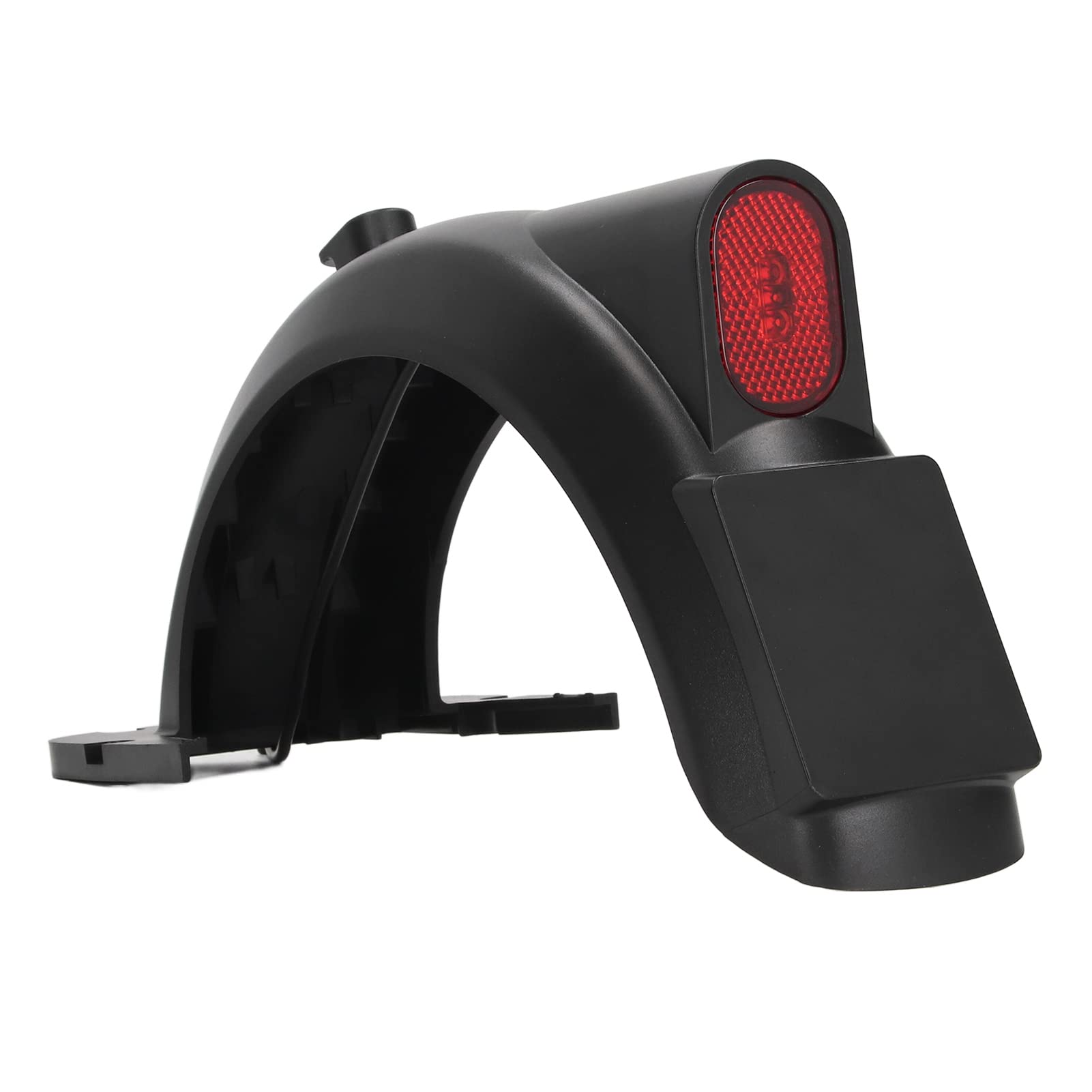 Universal ABS Electric Scooter Rear Fenders with LED Tail Light - Scooter Mudguard Replacement Compatible with Xiaomi M365/G30 Series - Perfect for Commuting & Urban Riding