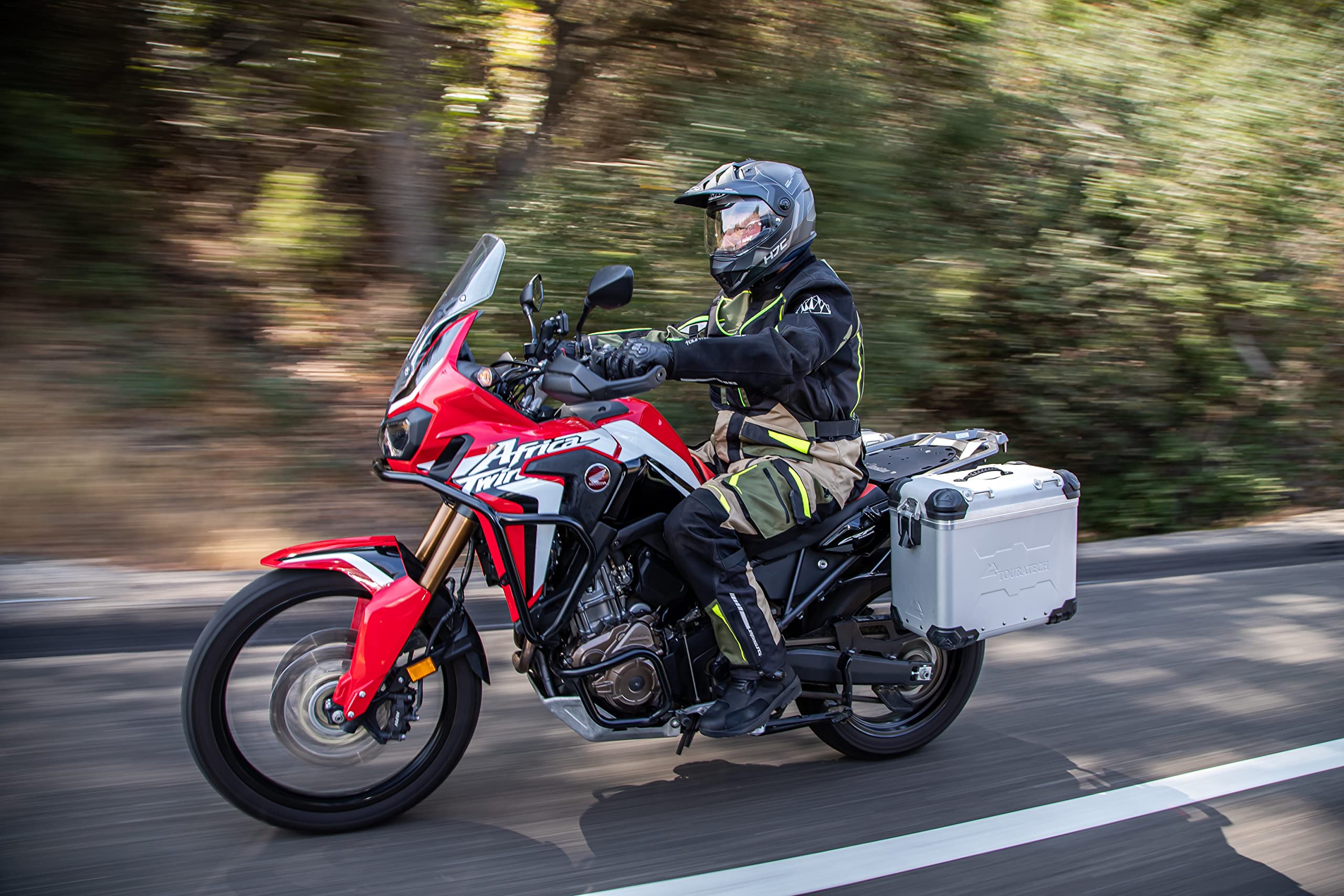 Tourmaster Highlander Waterproof Motorcycle Pants for Men - All-Weather Riding Gear with Thermal Liner & Adjustable Fit - Ideal for Commuting, Touring & Adventure Riding