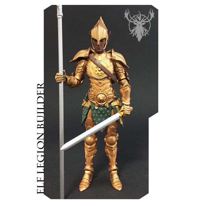 Mythic Legions: Xylona's Flock - Elf Legion Builder Action Figure for Collectors & Fantasy Role-Playing Games | Perfect for Display, Dioramas & Tabletop Adventures